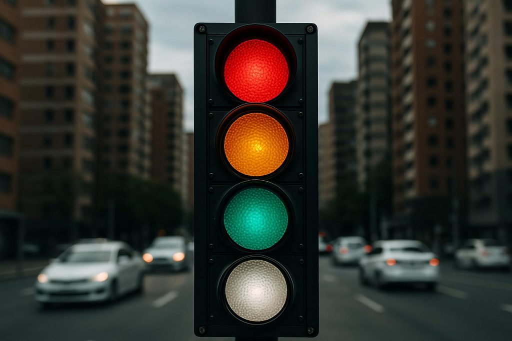 Traffic lights are about to get a fourth color—and it could transform how we drive forever