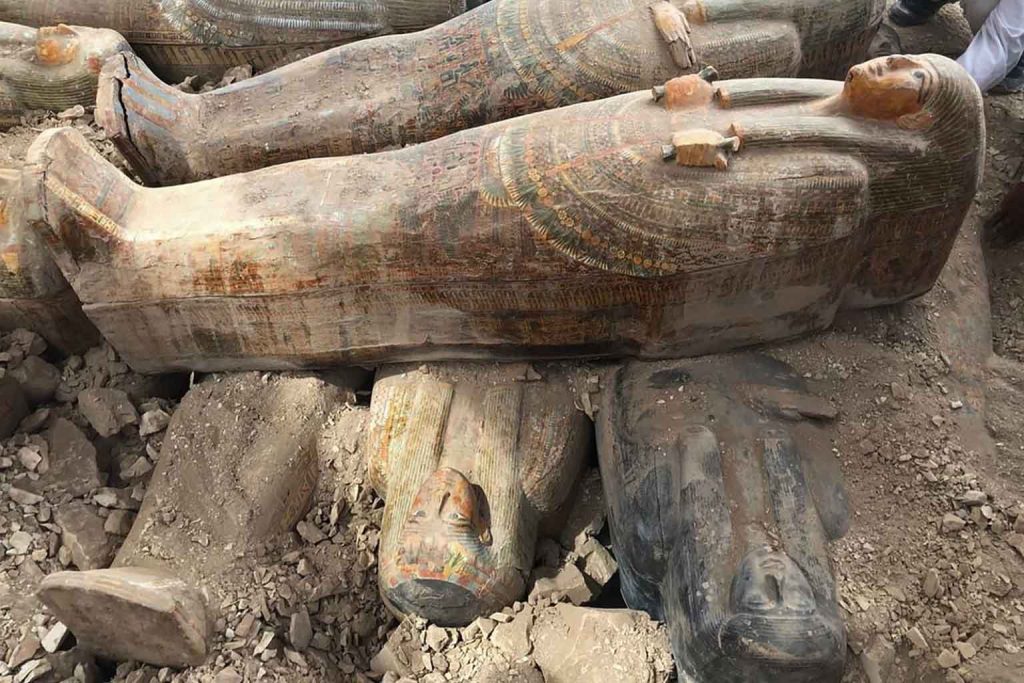 2,000-year-old sarcophagus opened near Naples reveals remarkably preserved mummy and ancient Roman secrets