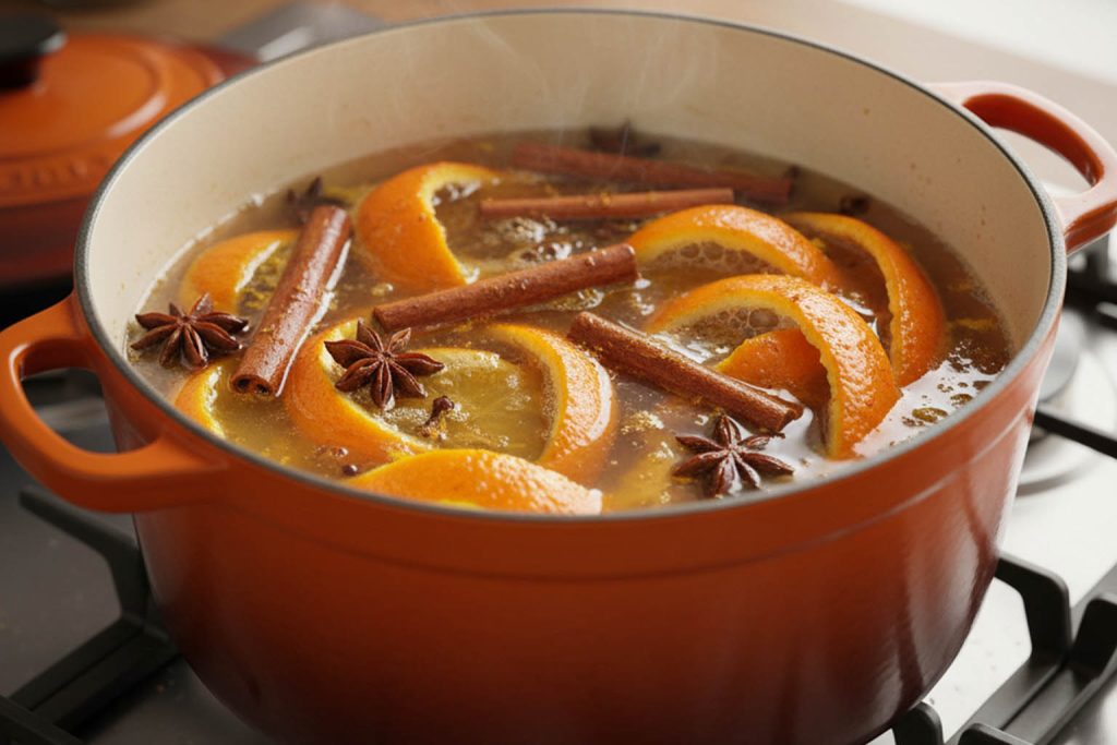 How to cook orange peels with cinnamon at home and why this natural blend is a game-changer for your space