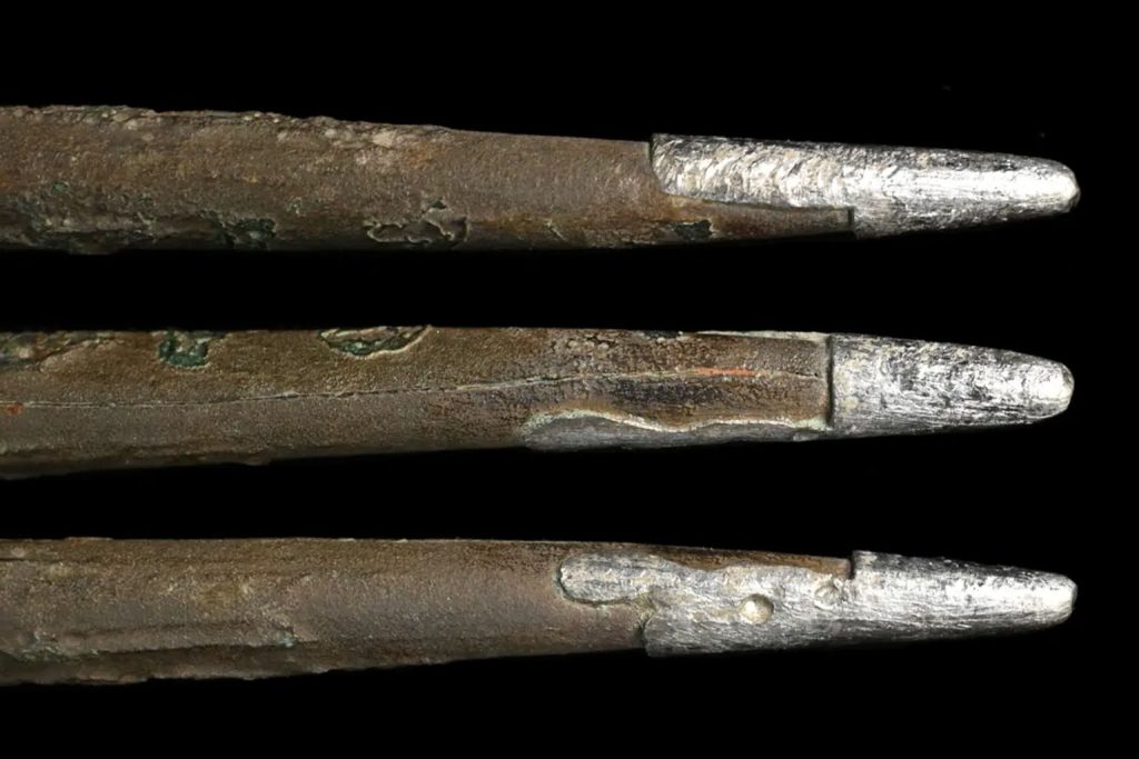 Rare silver-tipped stylus among surprising finds at the Gates of Heaven monastery excavation