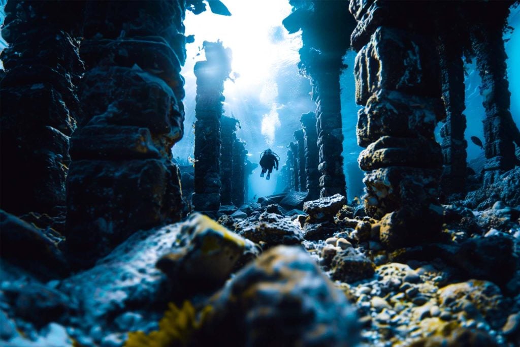 Scientists discover mysterious lost city beneath the ocean unlike anything ever seen before