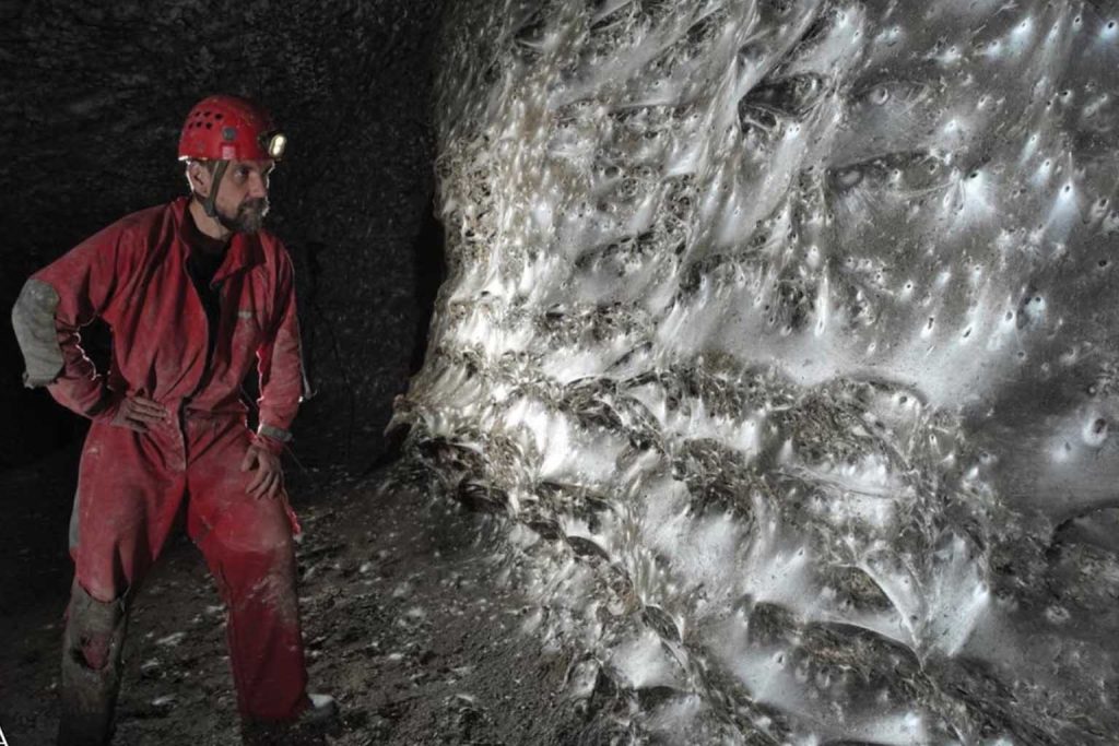 Scientists discover the world’s largest spider web hidden deep inside a cave between Greece and Albania