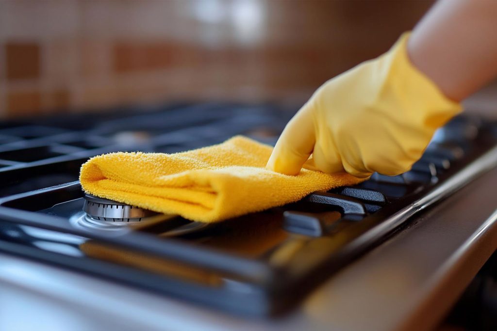 Simple tricks to make stove grates shine again