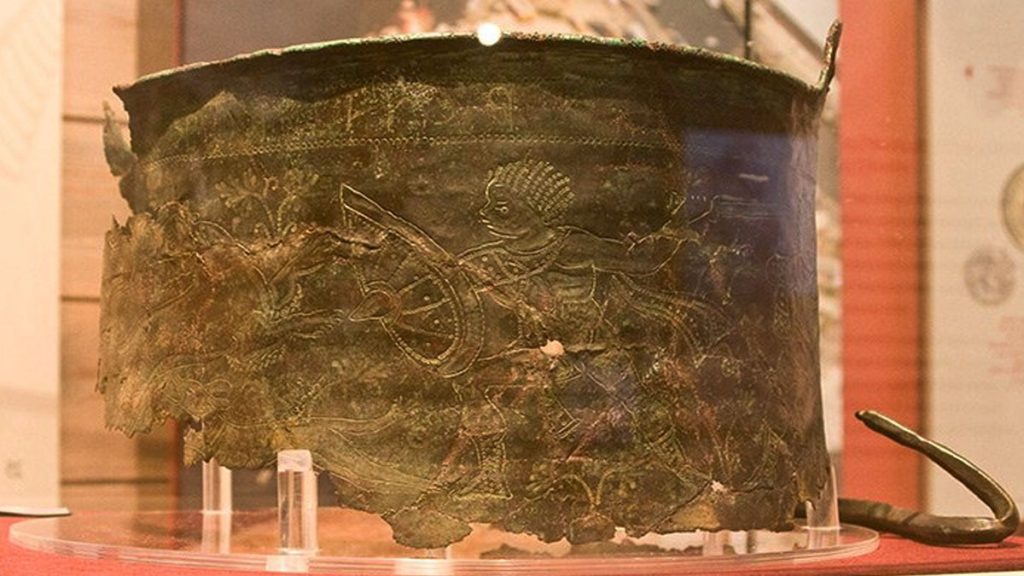 Sixth-century bucket found at Sutton Hoo uncovers startling burial secrets