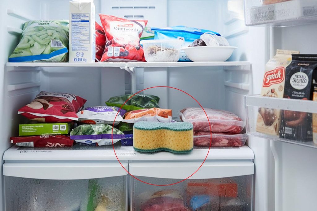 Why keeping a sponge in your freezer is a genius trick to avoid a big problem