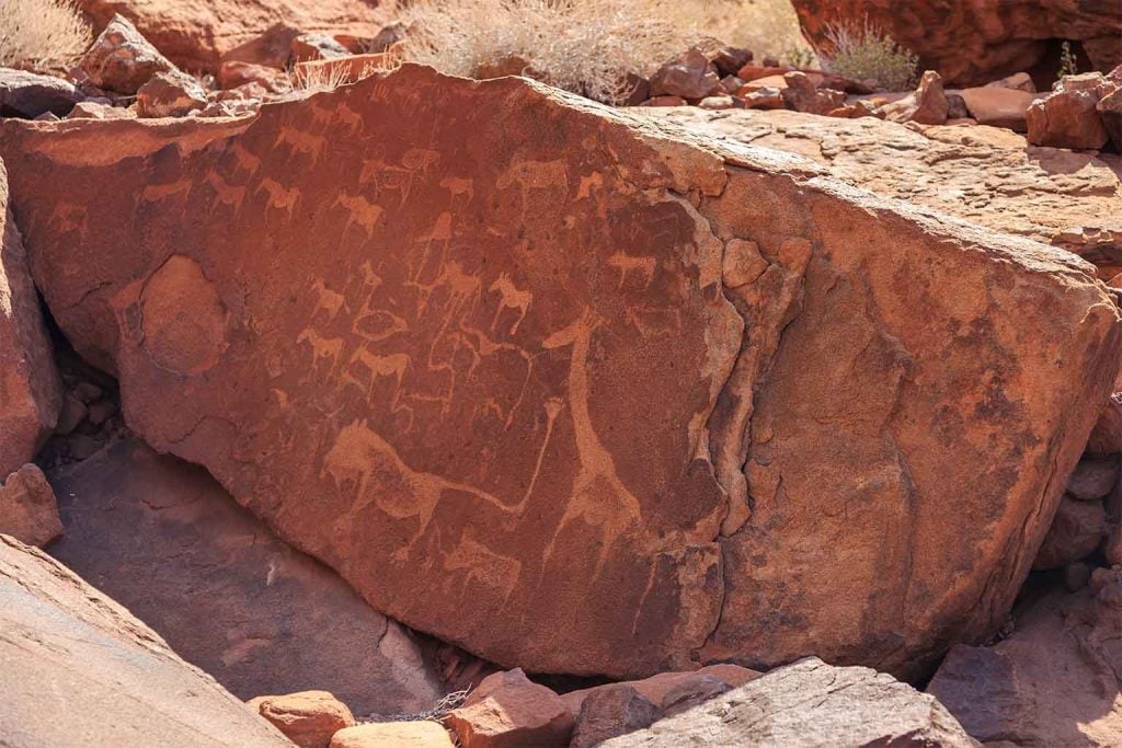 Discover how ancient African rock art reveals mysterious extinct species