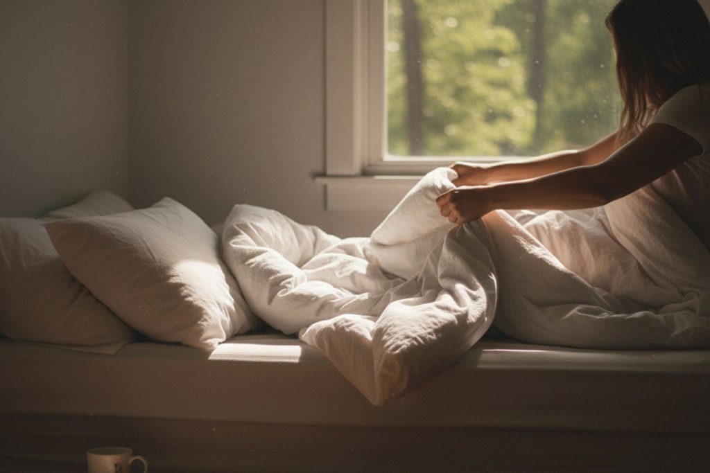 Is making your bed right after waking up a health mistake?